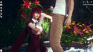 i explore honey select 2 with redhead hentai adventures