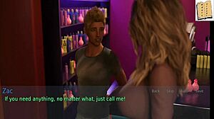 a wife and stepmother 88 in teen 18+ milf brunette suggestive scene with wife mother in law dynamics