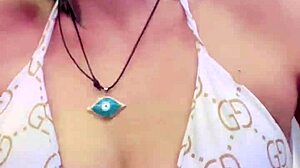 hey i'm all wet at the gym with sexy big natural tits dripping between my legs