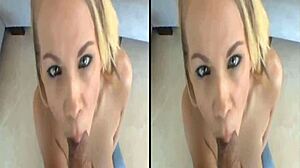 3D Slut Gives Painful Sloppy Blowjob In BDSM Voyeur Sex Tape