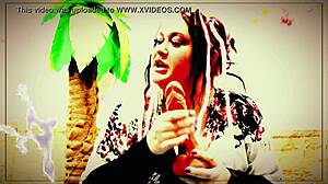 Goddess Lana Explores Cock With Intense Sucking