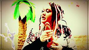 Goddess Lana Explores Cock With Intense Sucking