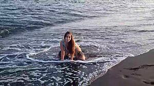 La Cachonda De Anaduro12 En La Playa With Teen Ass Pussy