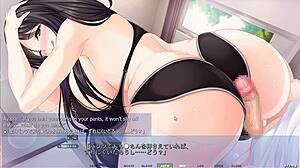 i mean akumeru family iroha route part 3 photoshoot with big tits hentai milf masturbating