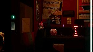 in heat fnaf hentai game with rough furry nightclub banging.