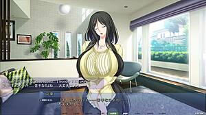 i mean akumeru family iroha route part 3 photoshoot with big tits hentai milf masturbating