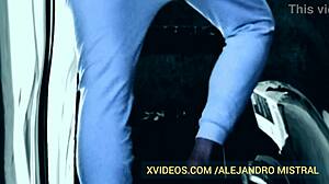 i made a gay fetish video with alex mist in underwear, but i messed up