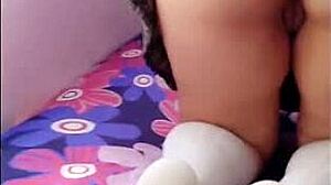 Real Latina Student in Quick Hardcore Action with Mexican Classmates