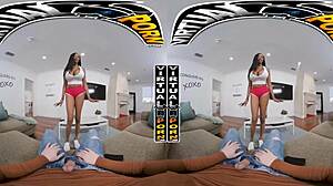 Virtual lesson from black stepmom lia lovely with big ass