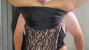 Hey, check out Trixie Dixie in this hot vertical 69 with lingerie 😏