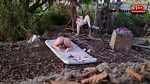 Rough Fuck With Lorrany And Eliane!