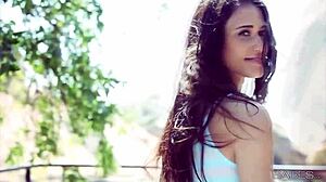 I feel the romance as teen tiffany thompson masturbates her tits in hd