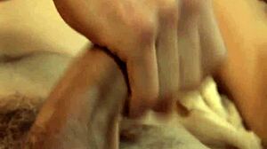 Tattoo thug jacking off?