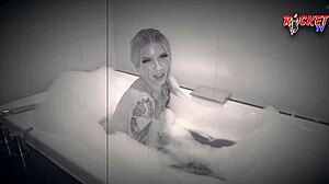 Cassidy Luxe teases with wet pussy by the pool 😘