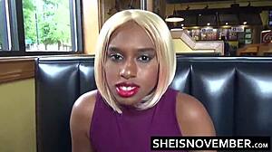 Hd Msnovember Big Breasts Out In Public With Man On Sheisnovember