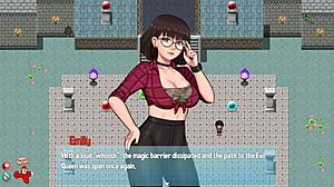 Teen gives blowjob in house chores ep 9.