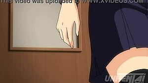 Busty teen 18+ visits the doctor for horny old and young creampie action in Japanese hentai.