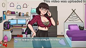 Teen gives blowjob in house chores ep 9.