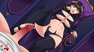 Teen gives blowjob in house chores ep 9.