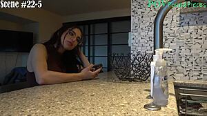 Latina amateur with big ass gets creampie in casting scene