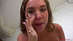 Charming teen 18+ maddy oreilly does fdau blowjob