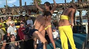 coeds strippin naked in daytime contest, man i’m lovin spring break!