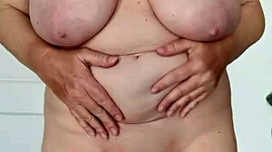 Is mariaold the hottest milf shaking her huge tits?