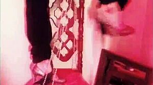 She's breaking free from those bondage chains now