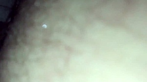 she's using toys to make herself gush all over the place, and it's so intense with that cock