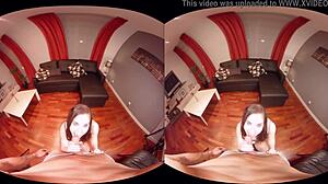 Exciting convention day in virtual reality porn