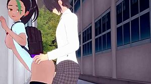 i can't get enough of nemona nemo and iono nanjamo's wild hentai sex