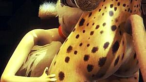 furry yaoi hentai fox sucks futanari cocks till they burst in his mouth, damn, what a wild anime scene!