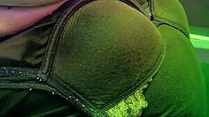 Milf Slut Sunbathes, Gets Fucked By Hard Cock In Solarium.