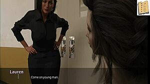 Gorgeous Brunette Katie Deepthroats In Hentai Cartoon