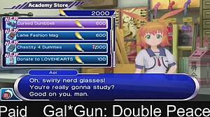 Want to see gal gun double peace action?