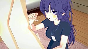 Blue Archive Yuuka's Thicc Thighs in 3D Hentai