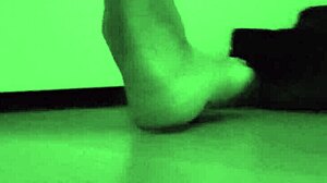 look at these perfect feet and soles from the ground pov