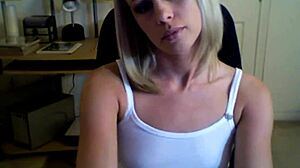 Kylie Teases Webcam With Striptease In POV Selfie Session