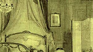 Vintage Erotic Cartoon Illustration