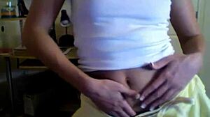 Kylie Teases Webcam With Striptease In POV Selfie Session