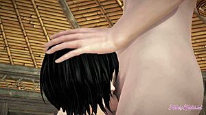 死神露琪亚3D hentai POV猛干中出