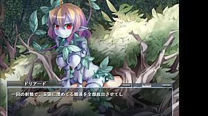 The Enchanting Dryad Appears in This Hentai Anime Game Scenario
