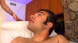 Hot Young 18+ Brunette Women With Piercings And Tattoos Engage In Threesome Fun.