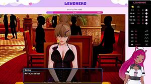 vtuber lewdneko gets creampied in harem hotel