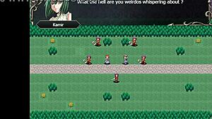 the character axel in an anime hentai adventure story