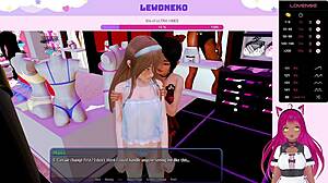 vtuber lewdneko gets creampied in harem hotel