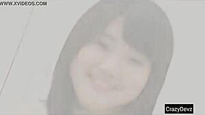 Tight Japanese Cutegirl Shows Off Her Big Tits. She Teases Playfully.