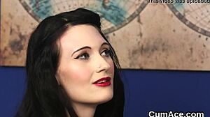 Hot Hottie Sucks Cock For Facial Cumshot In POV