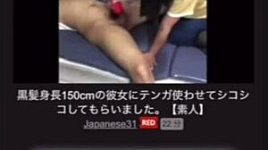 young japanese amateur discovers self-pleasure in her first solo session, exploring her body with curiosity and excitement