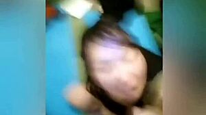 Raccoon girl eagerly eats fresh sperm after oral sex